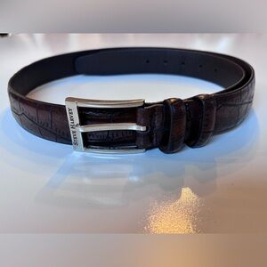 Steve Harvey Brown Leather Belt, Men’s size 40